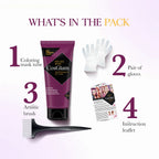 Cosglam Semi Permanent Hair Color for Women & Men (#22 French Plum) | Grocsy