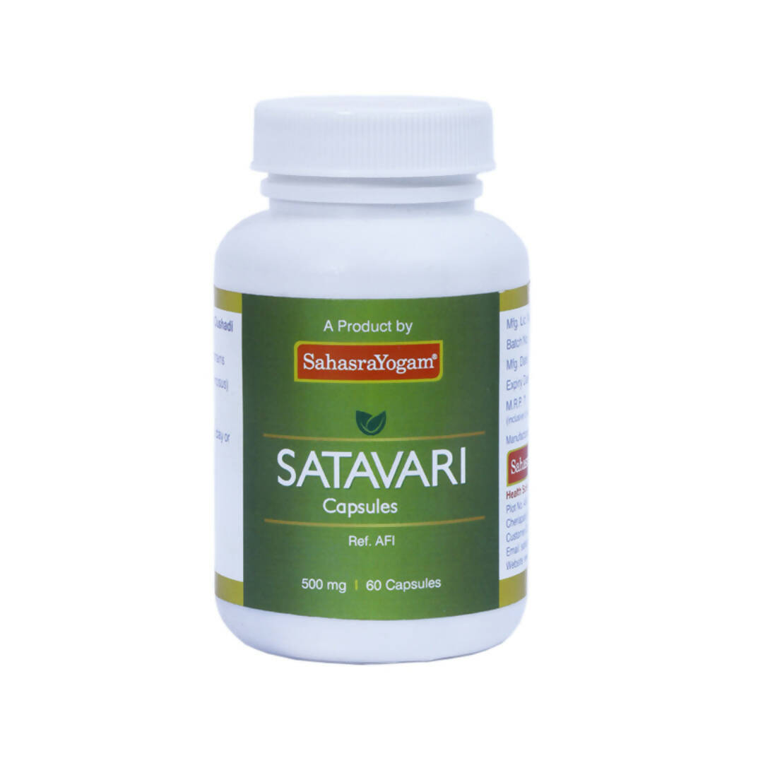 Sahasrayogam Satavari Capsules | Grocsy