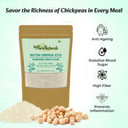 byPureNaturals Mattra Chikpeas Atta (Garbanzo Bean Flour) | Grocsy