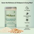 byPureNaturals Mattra Chikpeas Atta (Garbanzo Bean Flour) | Grocsy