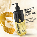 NishMan Fresh Active Shaving Gel Moisturizing Effect - Gold One | Grocsy