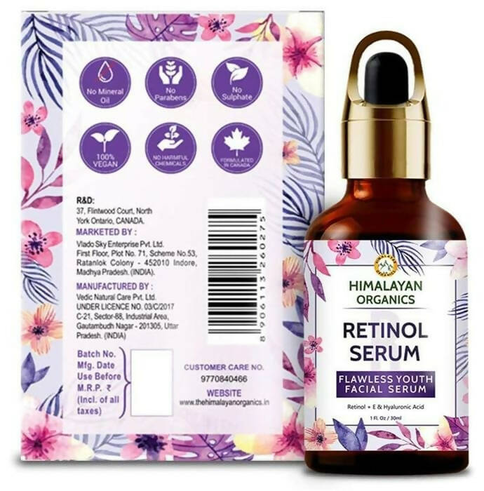 Himalayan Organics Retinol Facial Serum | Grocsy