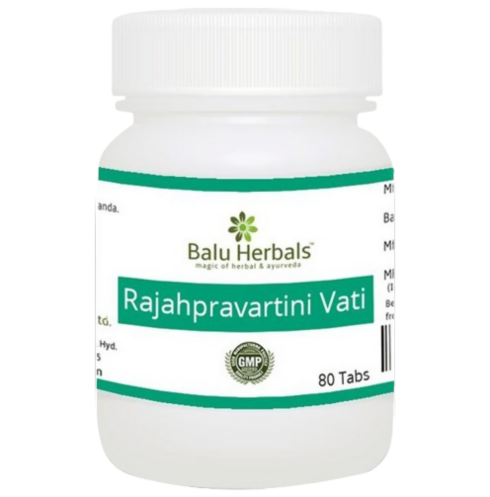 Balu Herbals Rajapravarthini Vati Tablets | Grocsy