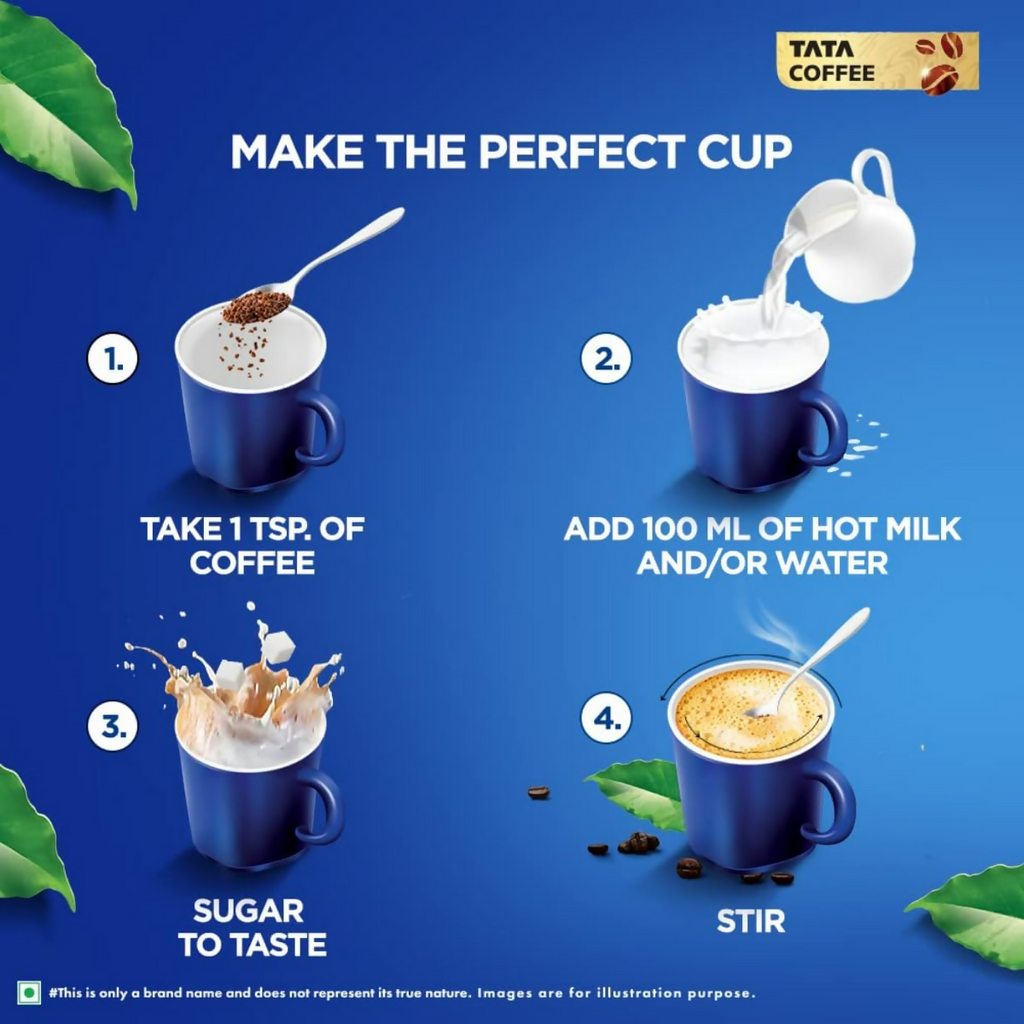 Tata Coffee Grand Classic Instant Coffee Pouch | Grocsy