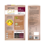 Streax Gel No Ammonia 100% Grey Coverage Hair Color - Burgundy | Grocsy