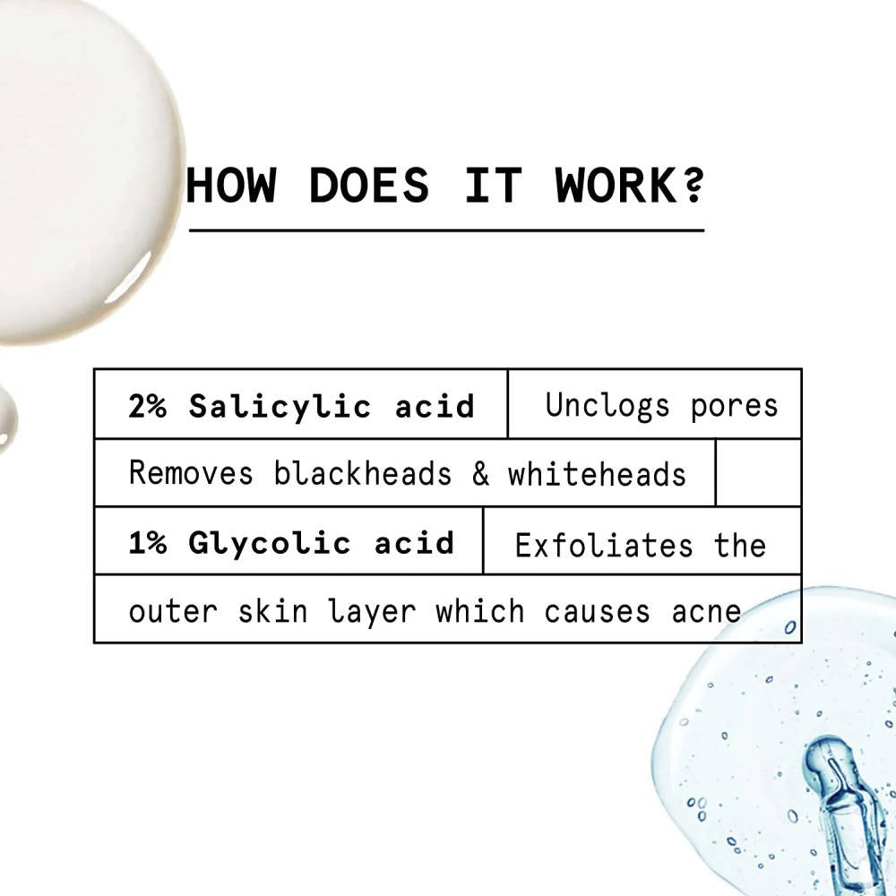 BeBodywise 1% Salicylic Acid Face Wash | Grocsy
