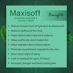 Maxisoft Hydrating Aloe vera & Coconut Cream | Grocsy