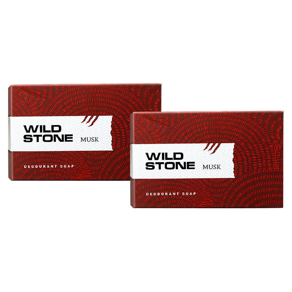 Wild Stone Musk Deodorant Soap for Men | Grocsy