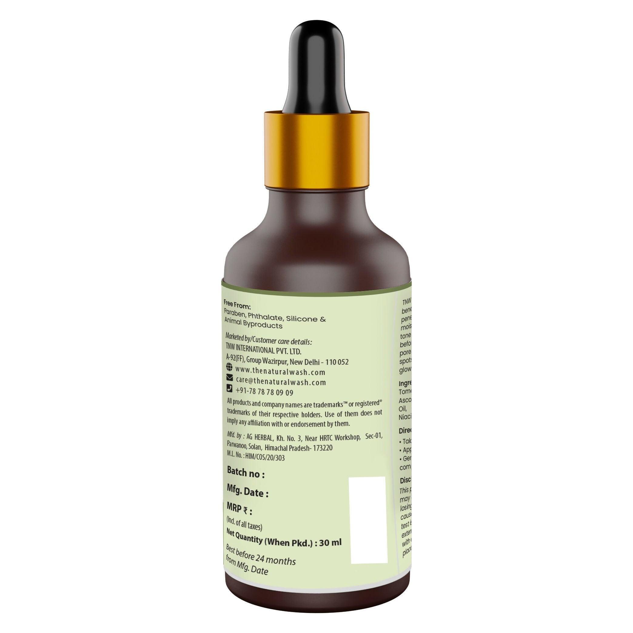The Natural Wash Salicylic Acid Face Serum | Grocsy