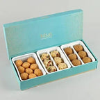 Set of 5 Pearl Rakhi & Sweet Savoury Treats | Grocsy