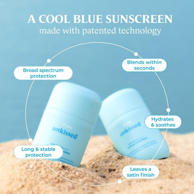 d'you Unkissed Serum Sunscreen SPF 50 & PA++++ | Grocsy