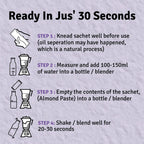 Jus Amazin 30-Second Almond Drink Unsweetened | Grocsy