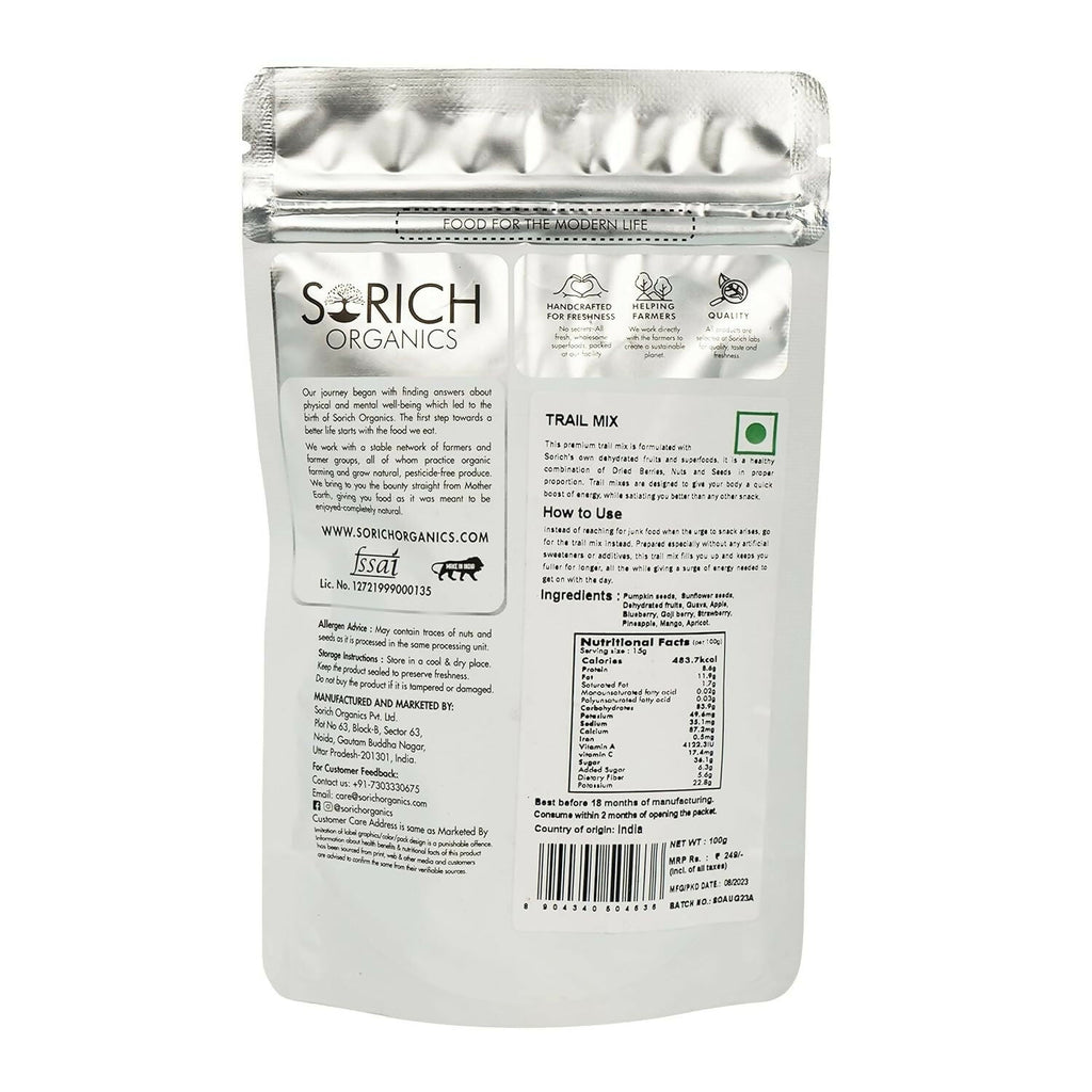 Sorich Organics Trail Mix | Grocsy