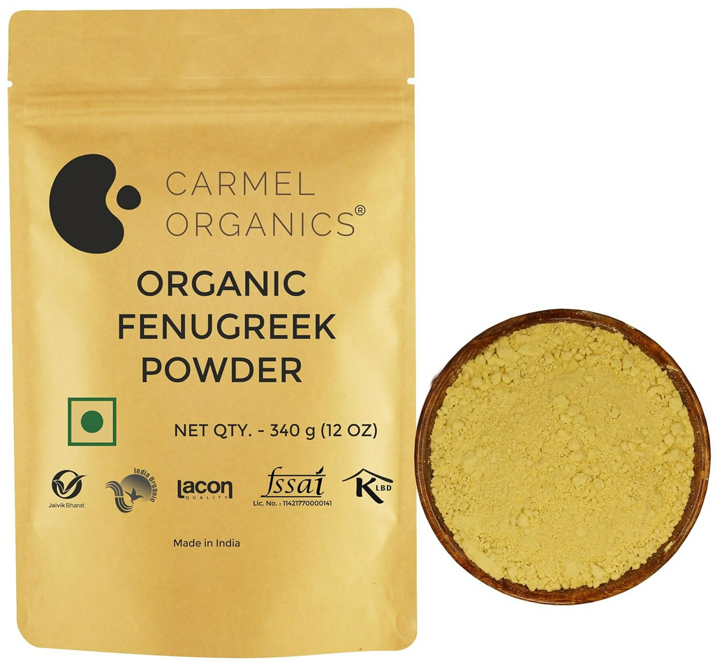 Carmel Organics Fenugreek Seed/Methi Seeds (Powder) | Grocsy