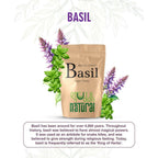 Shuddh Natural Premium Freeze Dried Culinary Turkish Basil - Swadesiicart
