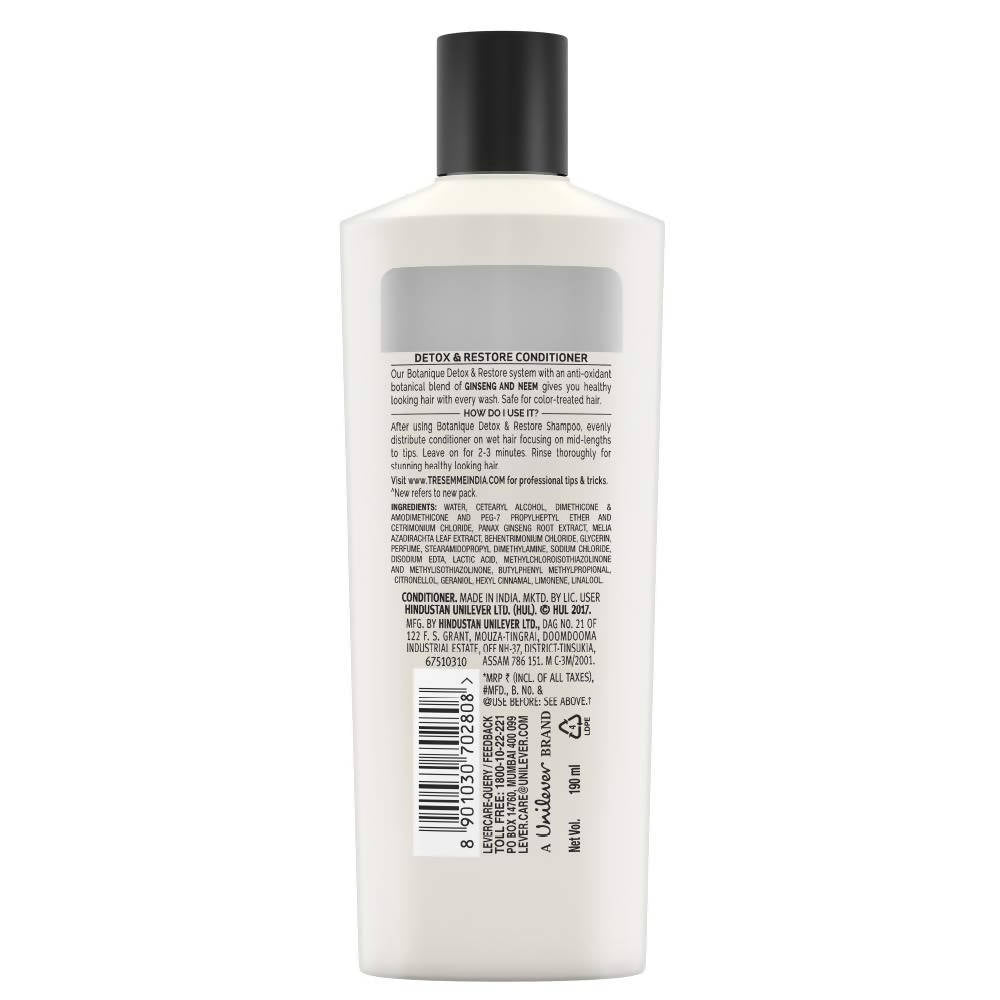 TRESemme Botanique DR Detox & Restore Conditioner With Ginseng & Neem | Grocsy