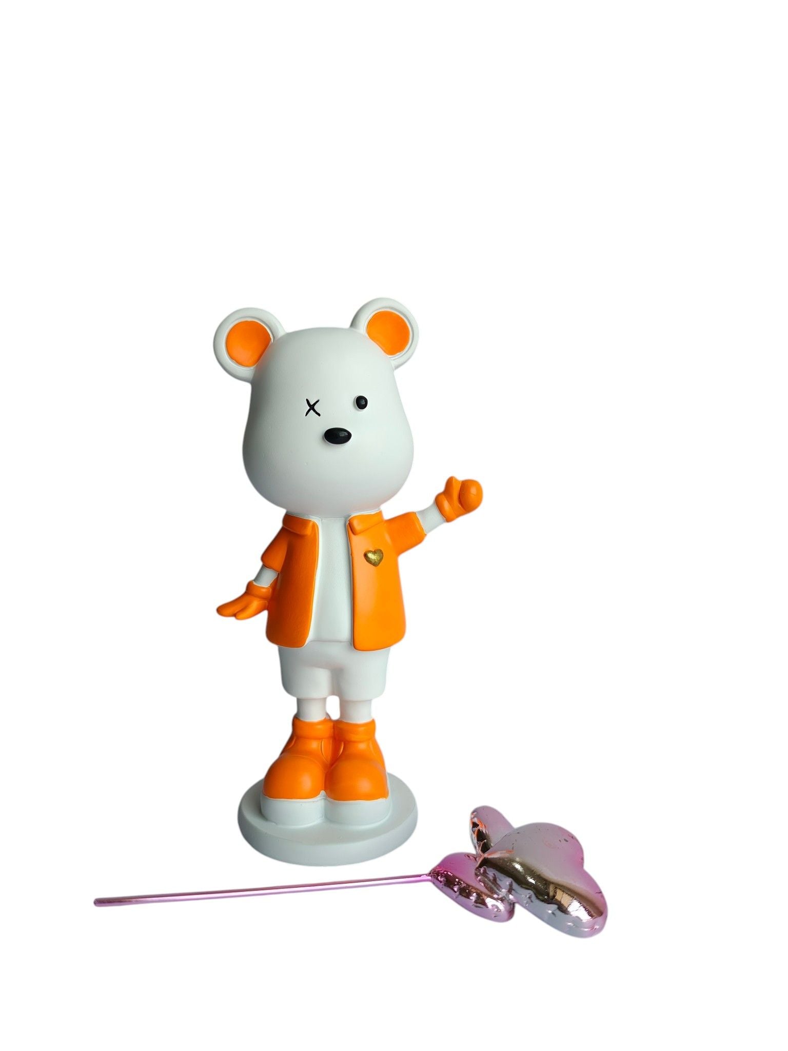 Sun Mun Decors Orange Premium Teddy | Grocsy
