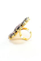 Mominos Fashion Joharkamal Gold-Polished Brass Finish Stone Choker For Women & Girls (Brown) | Grocsy