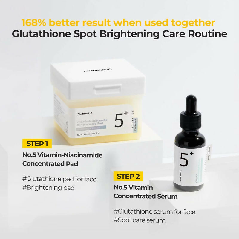Numbuzin No.5 Vitamin Concentrated Serum | Grocsy