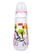 Babyhug Drop Anti- Colic Sterilizable Feeding Bottle Pink | Grocsy
