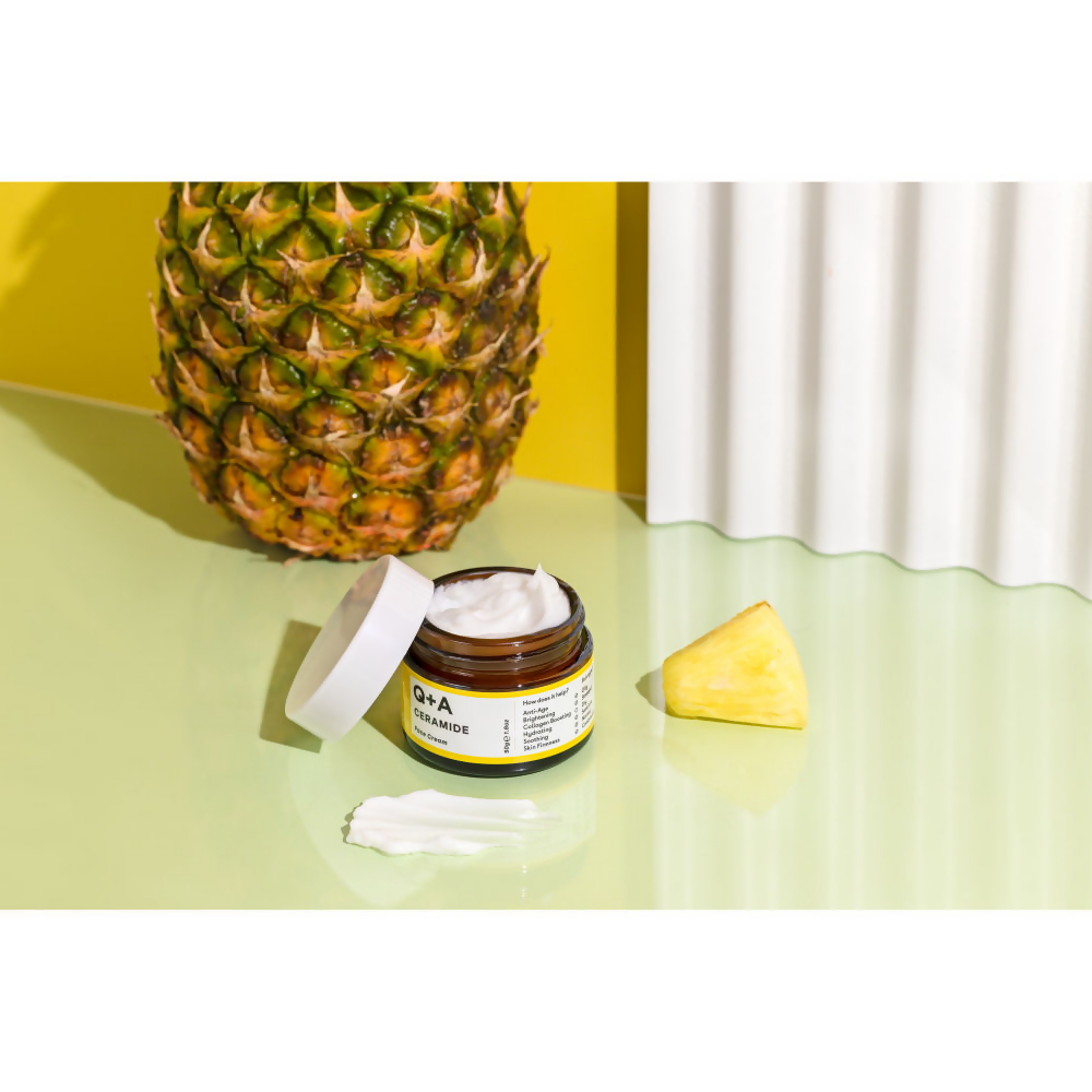 Q+A Ceramide Barrier Defence Face Cream | Grocsy