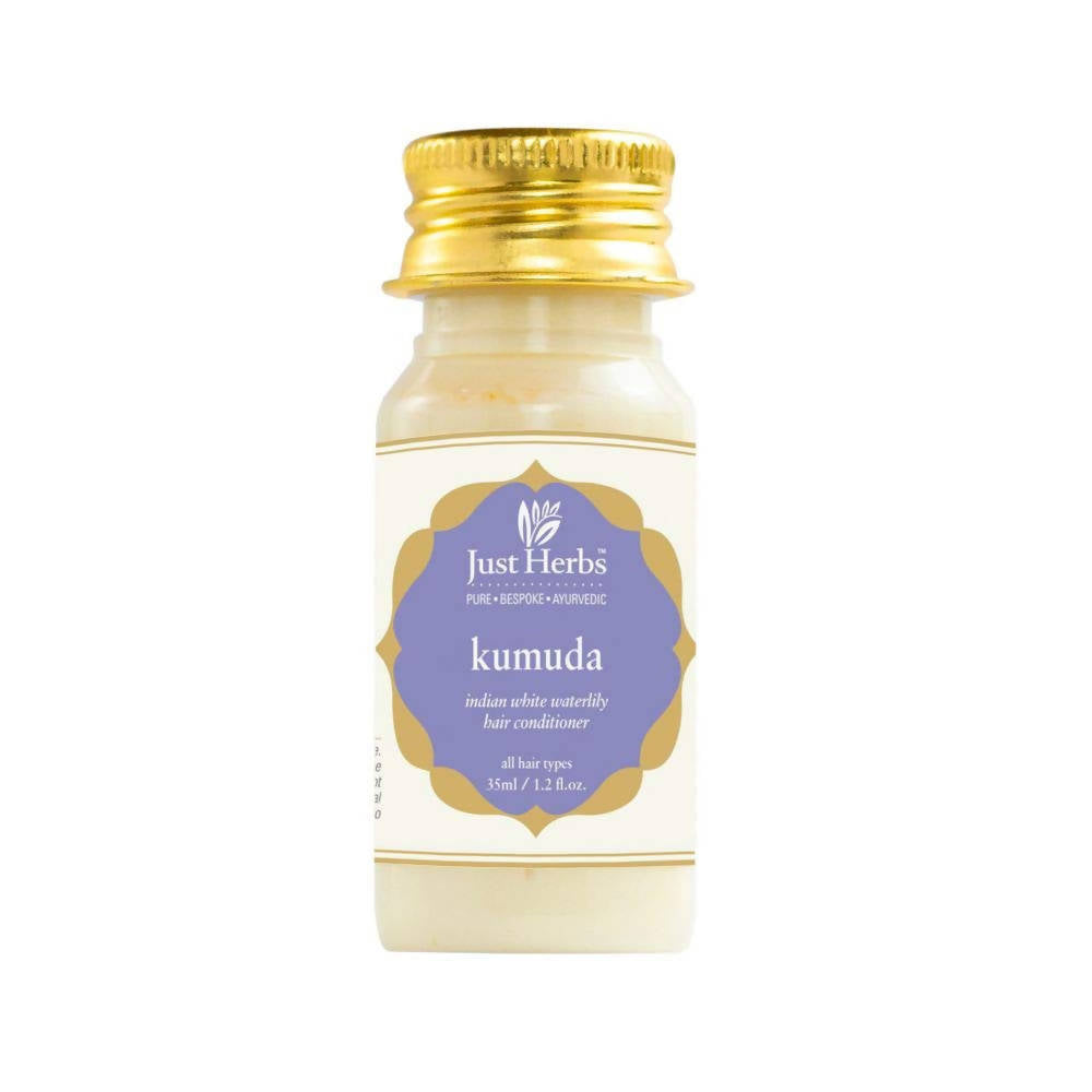 Just Herbs Kumuda Indian White Waterlily Hair Conditioner | Grocsy