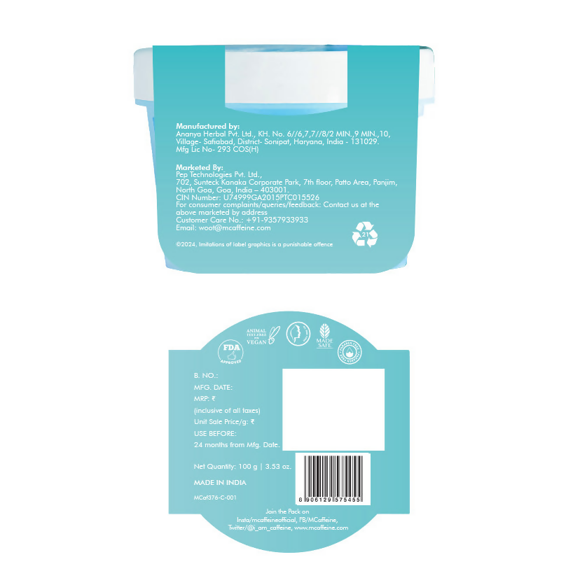 mCaffeine Blueberry Bounce Shower Marshmallow Shower jelly | Grocsy