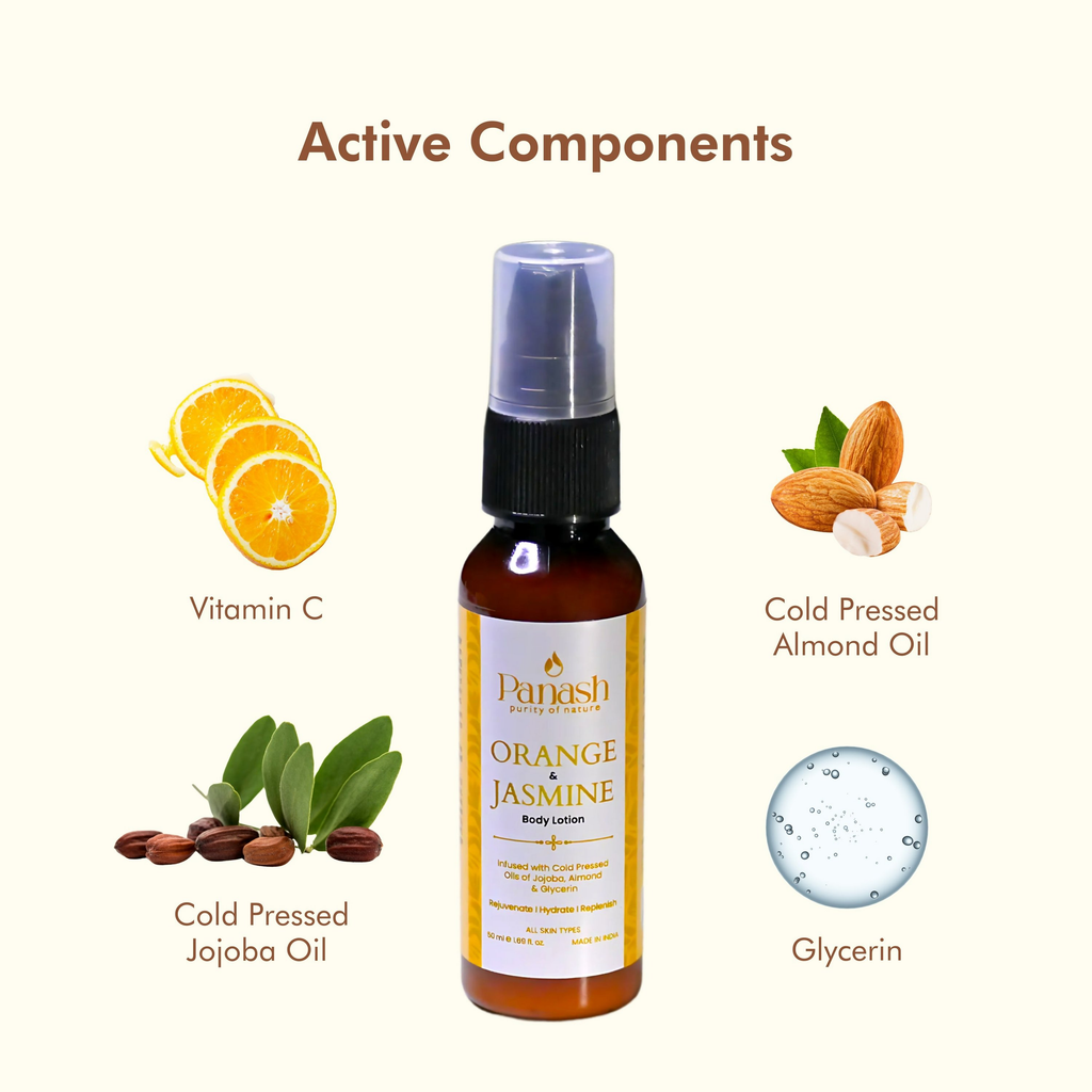 Panash Orange & Jasmine Body Lotion | Grocsy
