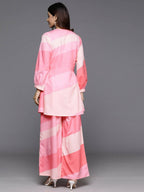 Ahalyaa Women's Traditional Wear Co-ods - Pink | Grocsy