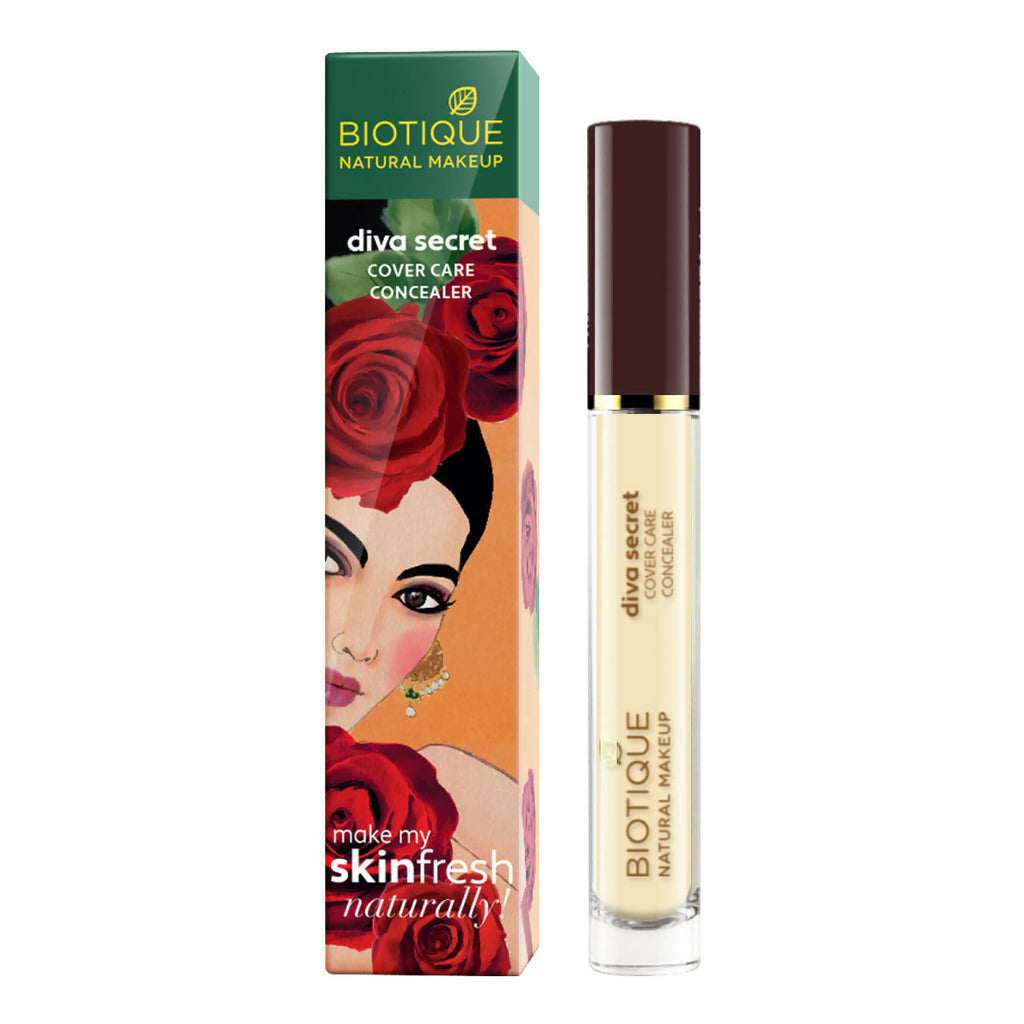Biotique Diva Secret Cover Care Concealer - Iced Ivory | Grocsy
