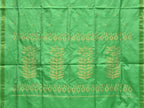 Light Green Uppada Silk Handloom Saree with Karpur Pallu Design - Global Threads | Grocsy