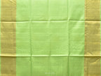 Light Green Uppada Silk Handloom Saree with Nilamabri Buta Design - Global Threads | Grocsy