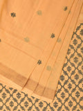 Light Yellow Uppada Cotton Handloom Saree with Jamdani Pallu Design - Global Threads | Grocsy
