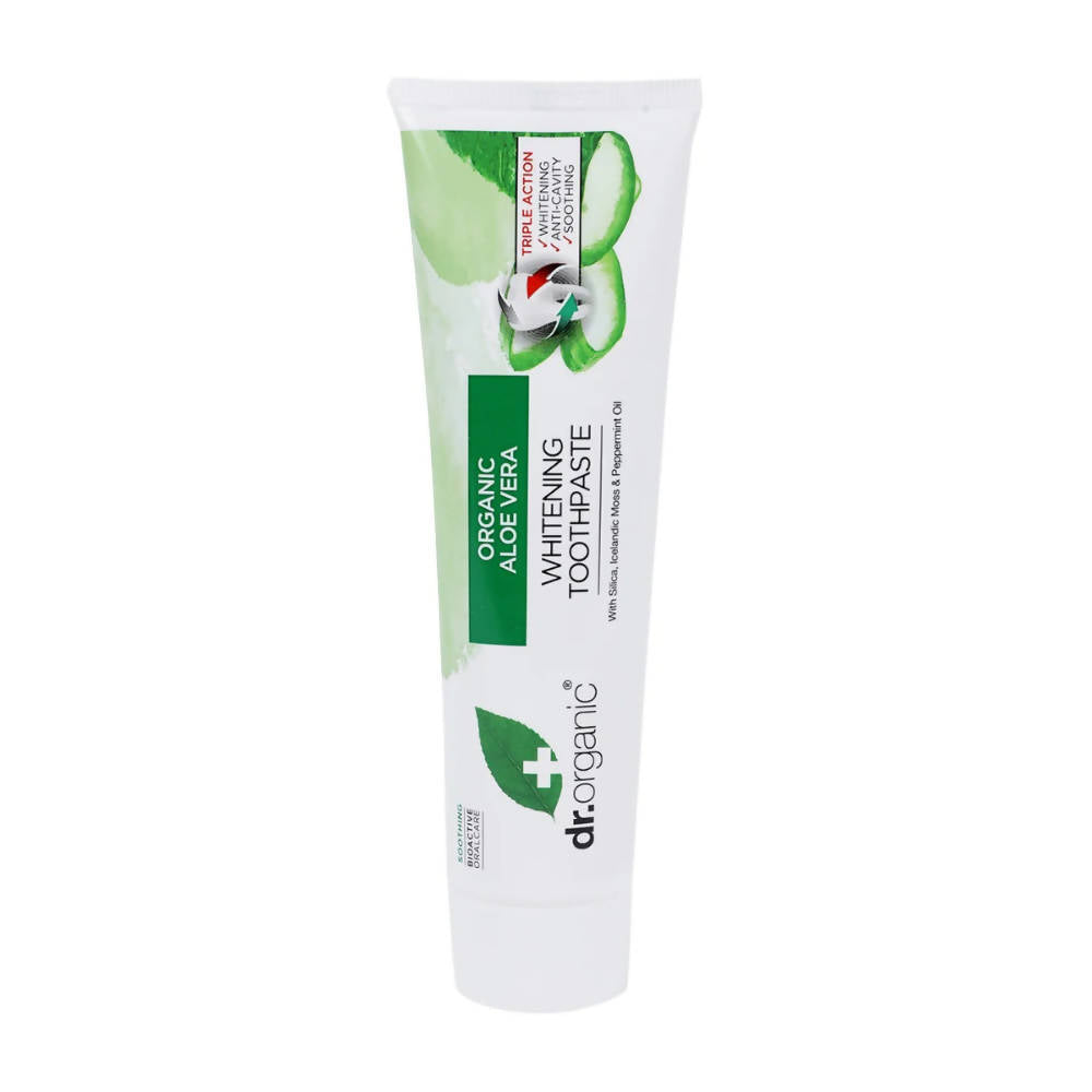 Dr.Organic Aloe Vera Toothpaste | Grocsy