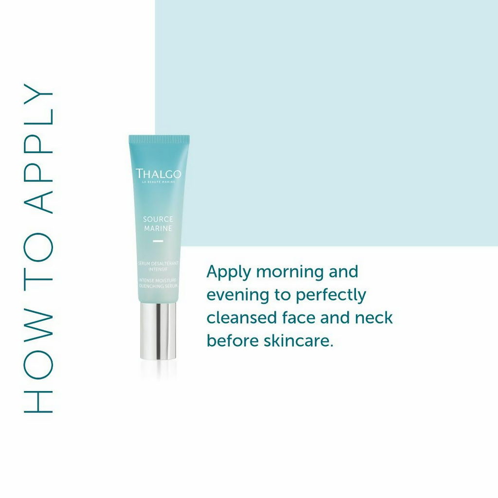 Thalgo Intense Moisture Quenching Serum - Deeply Hydrating Gel Serum | Grocsy