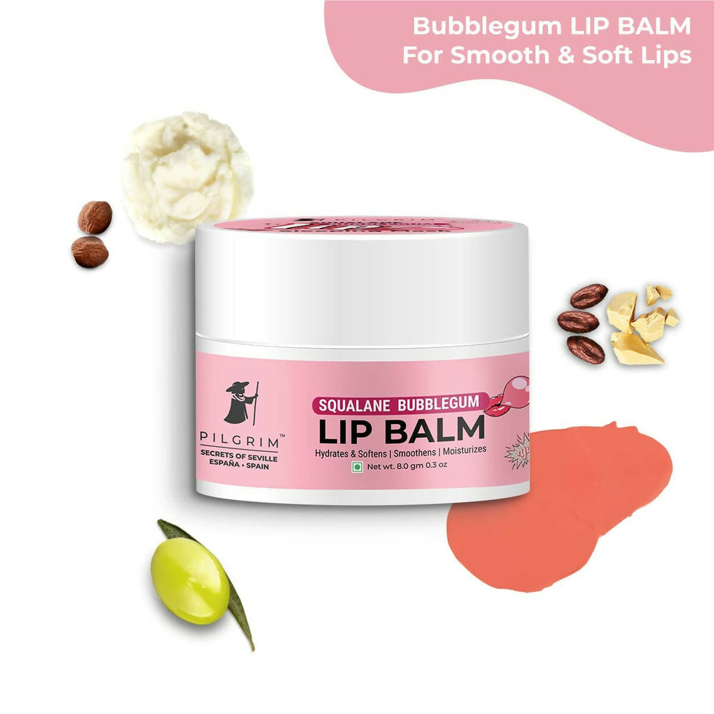 Pilgrim Spanish Lip Balm (Bubblegum) For Dark Lips, Soothing & Hydrating Dry & Chapped Lips | Grocsy