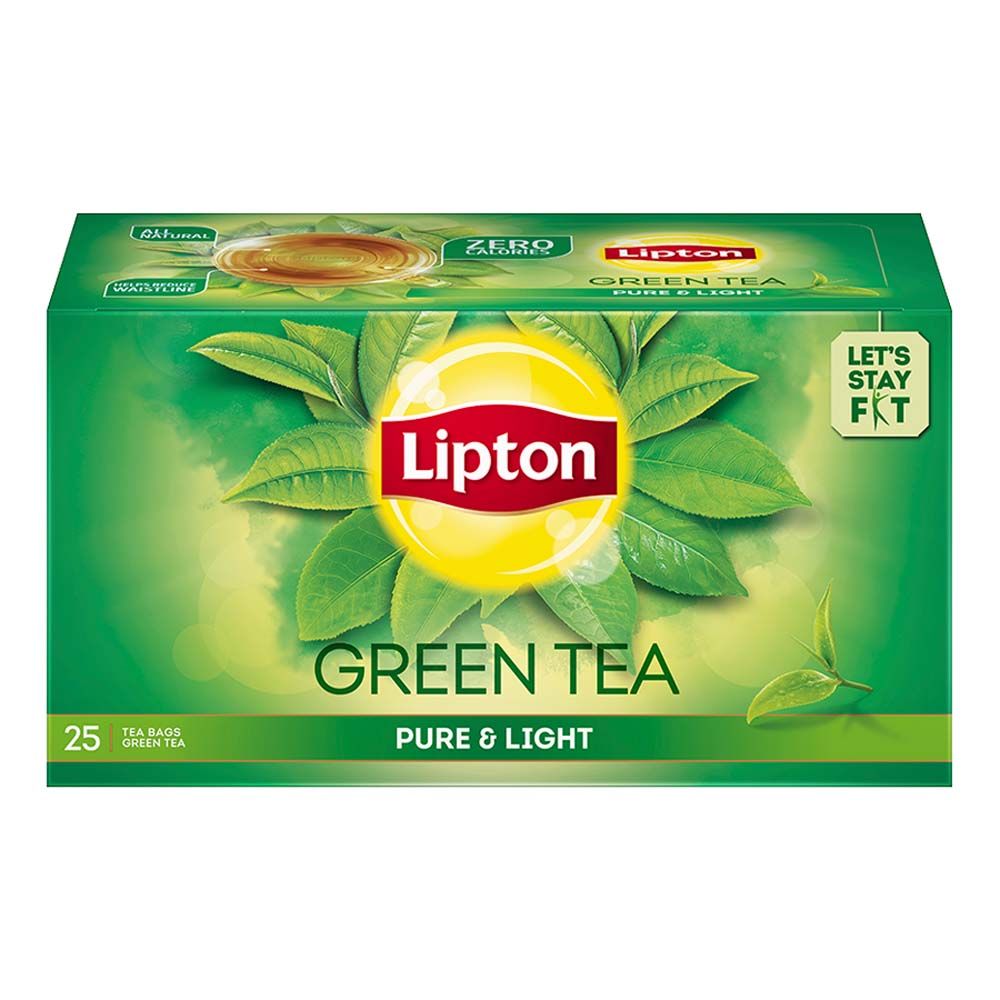 Lipton Pure & Light Green Tea Bags | Grocsy