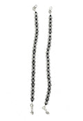 Mominos Fashion Kamal Johar Oxidised Silver Butterfly Anklets | Grocsy