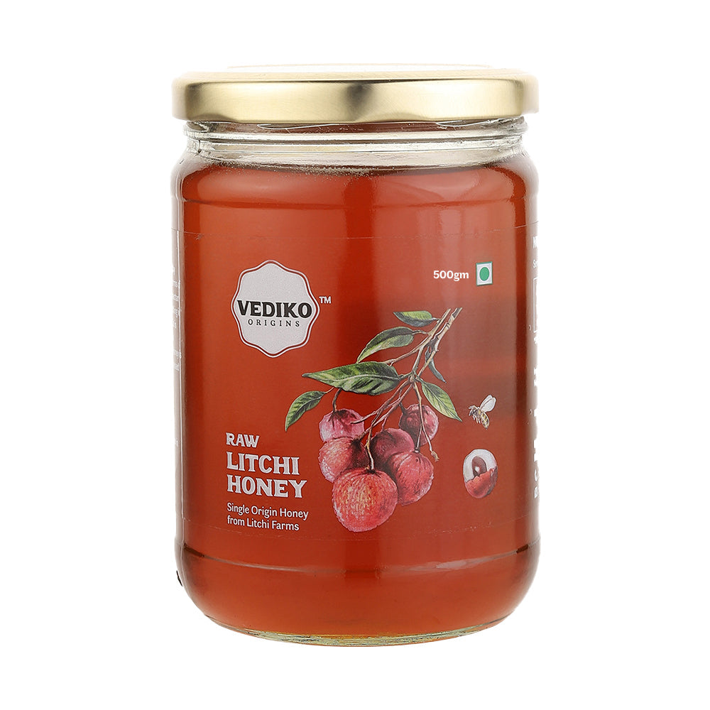 Vediko Origins Raw Litchi Honey | Grocsy