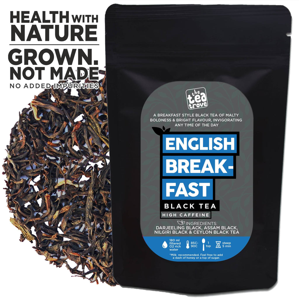 The Tea Trove - English Breakfast Black Tea | Grocsy