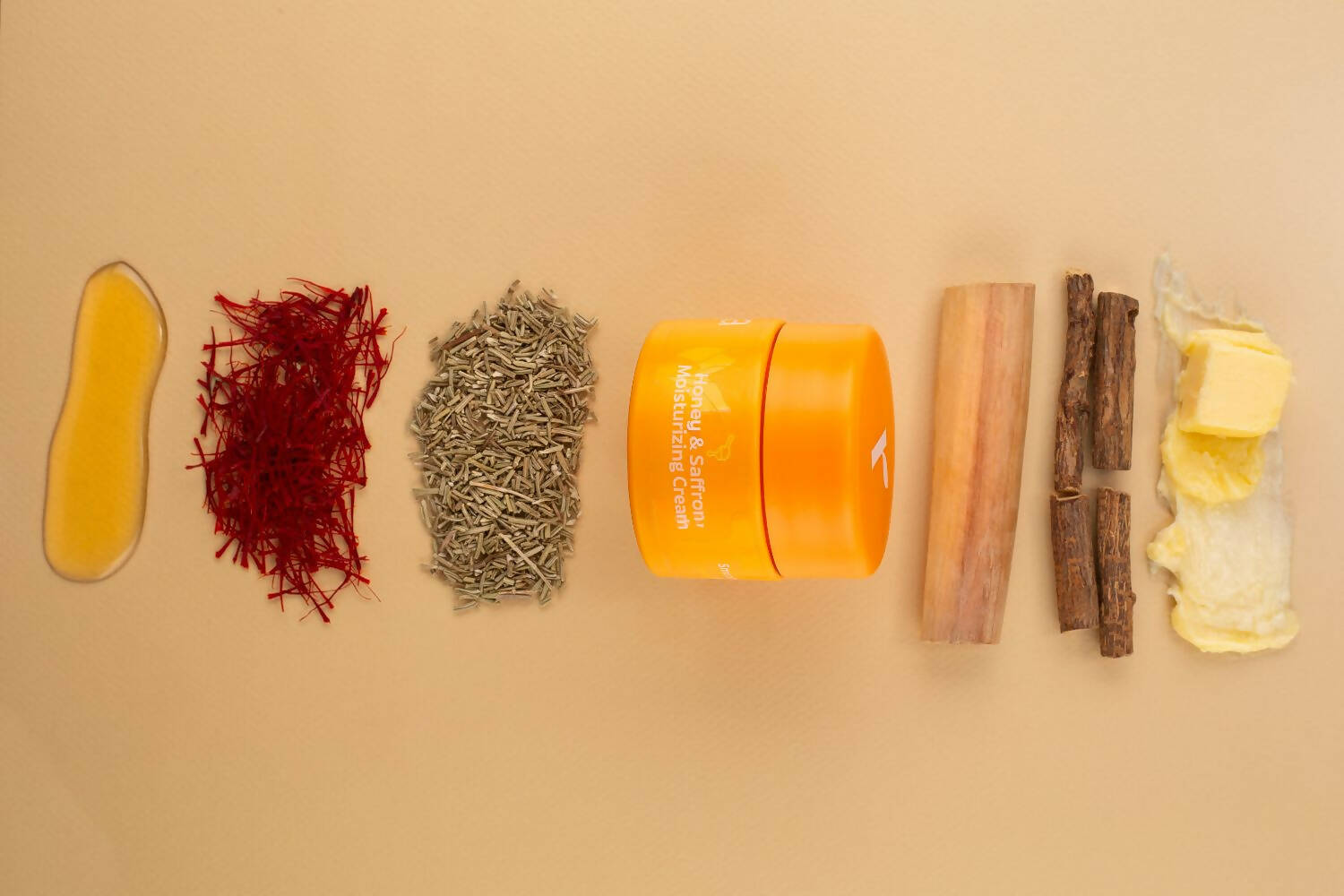 Rivona Naturals Honey & Saffron Cream | Grocsy