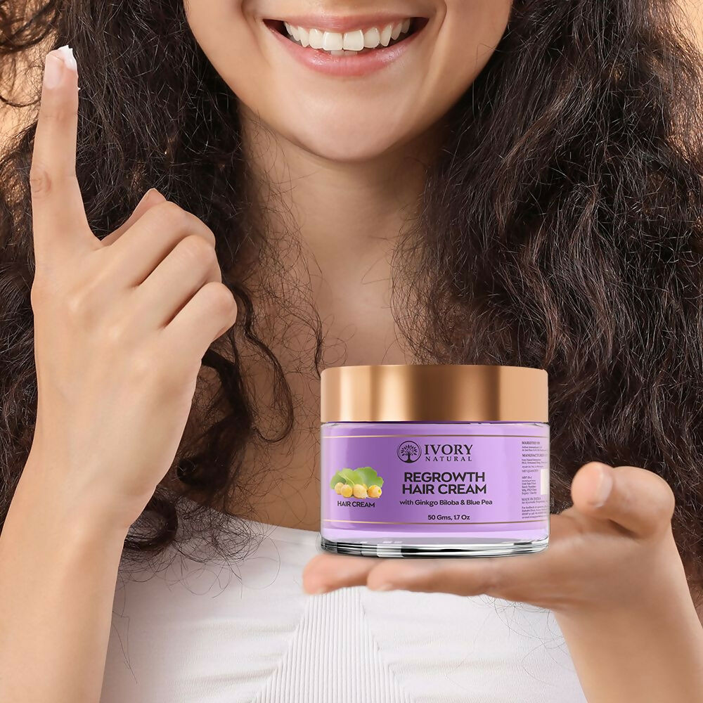 Ivory Natural Hair Growth Cream For Stronger, Healthier Hair | Grocsy