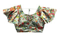 Vamika Grey Mate Digital Print Blouse | Grocsy