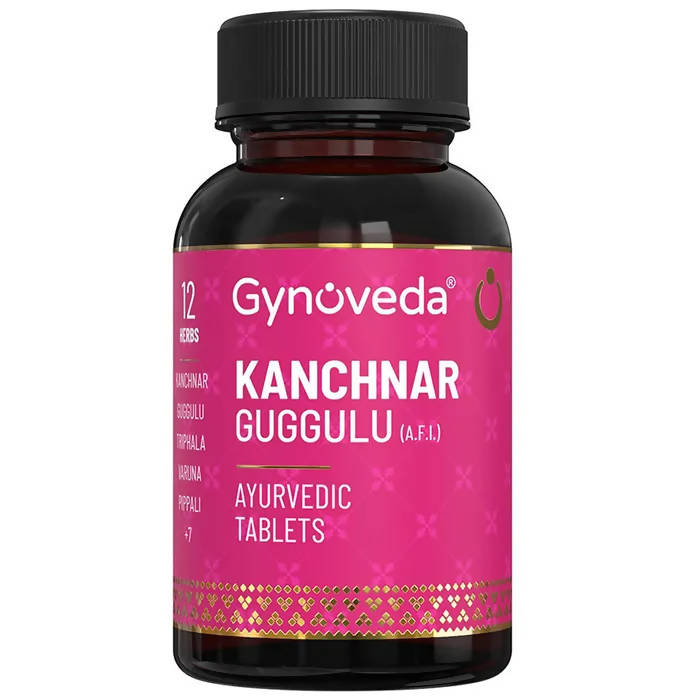 Gynoveda Kanchnar Guggulu Ayurvedic Tablets | Grocsy
