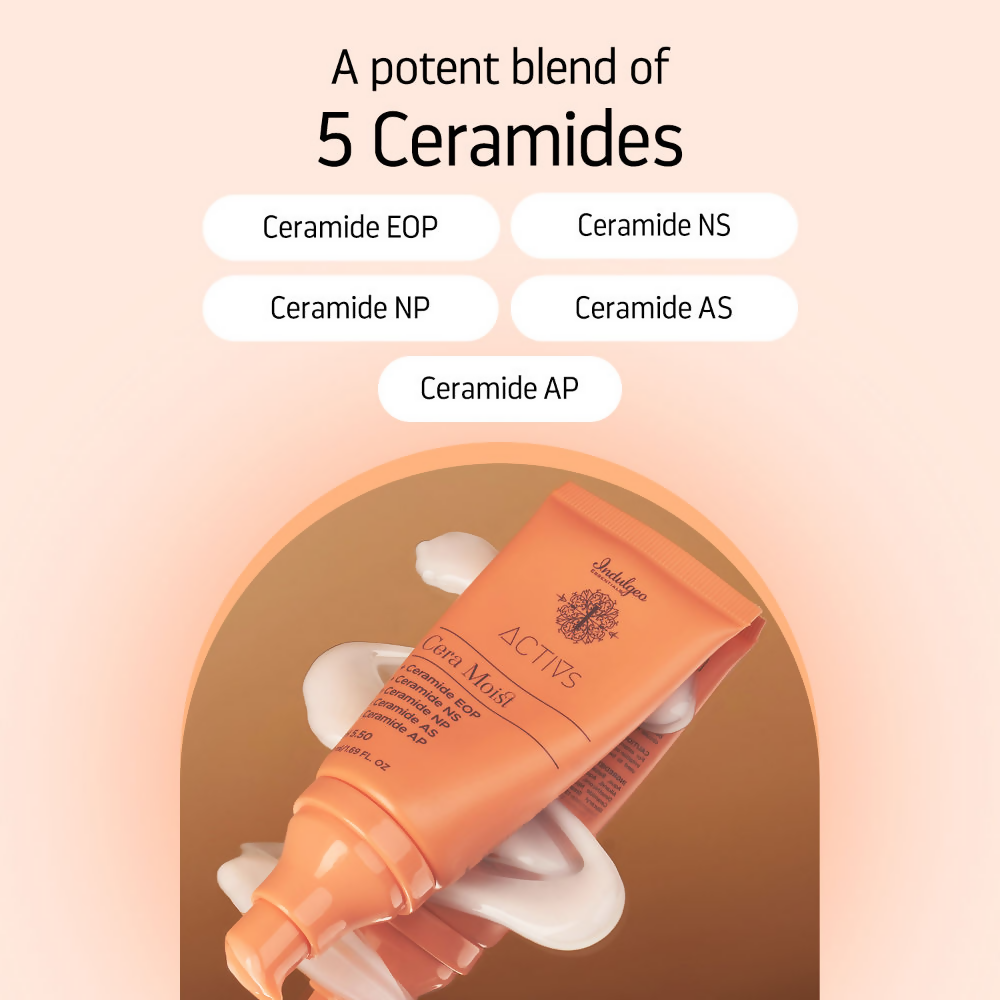 Indulgeo Essentials Cera Moist - Ceramide Calming Skin Moisturizer | Grocsy