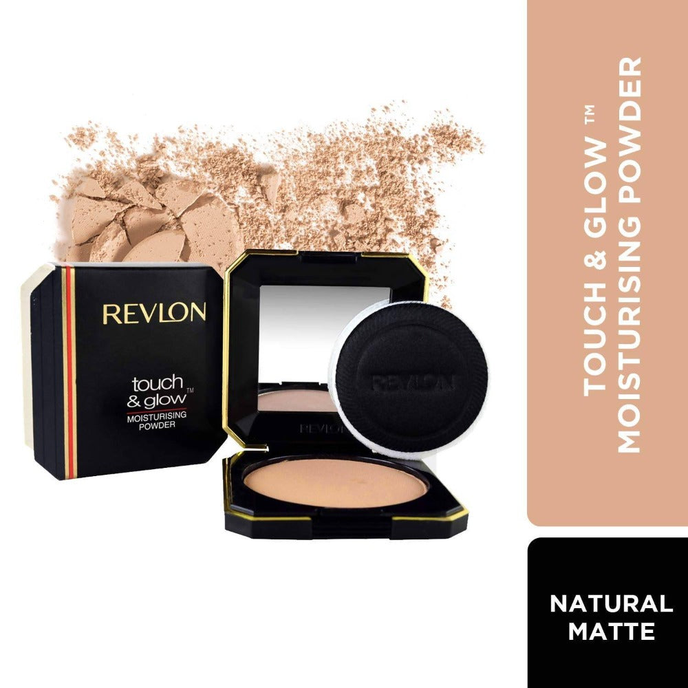 Revlon Touch & Glow Moisturising Powder - Natural Matte | Grocsy