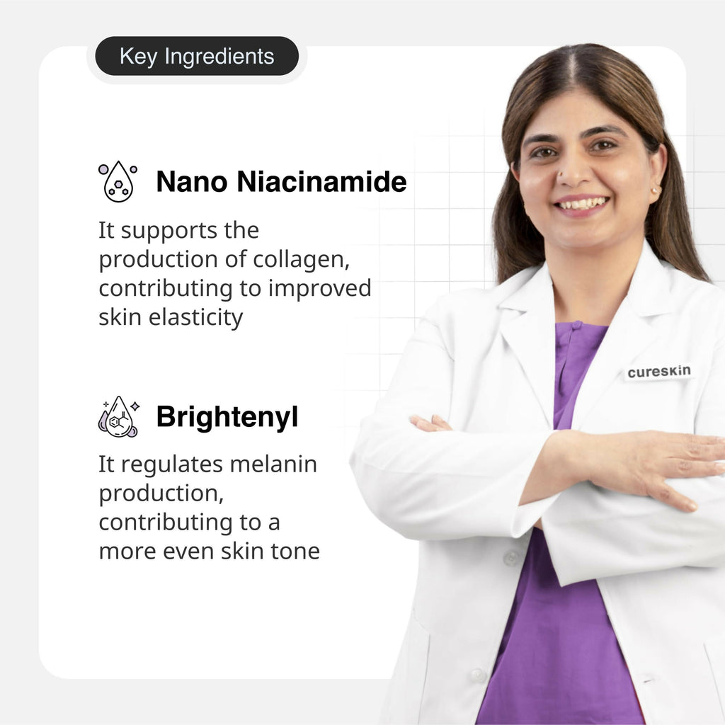 Cureskin Advance Renewal Niacinamide Face Serum | Grocsy