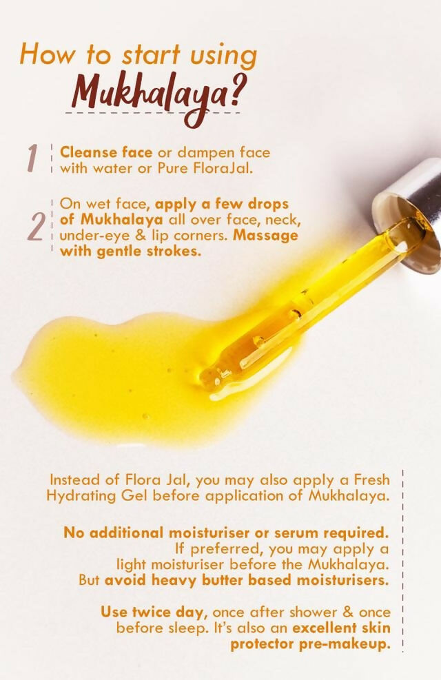 Nat Habit Pure Turmeric Rosehip Mukhalaya Face Oil | Grocsy