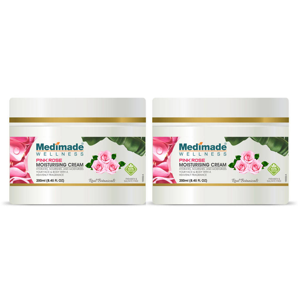 Medimade Wellness Pink Rose Moisturising Cream | Grocsy