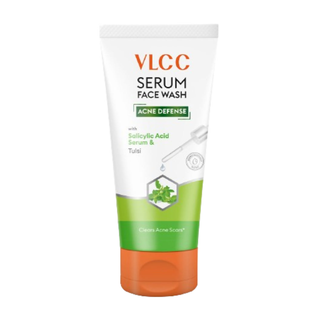 VLCC Acne Defense Serum Face Wash with Salicylic Acid Serum & Tulsi | Grocsy